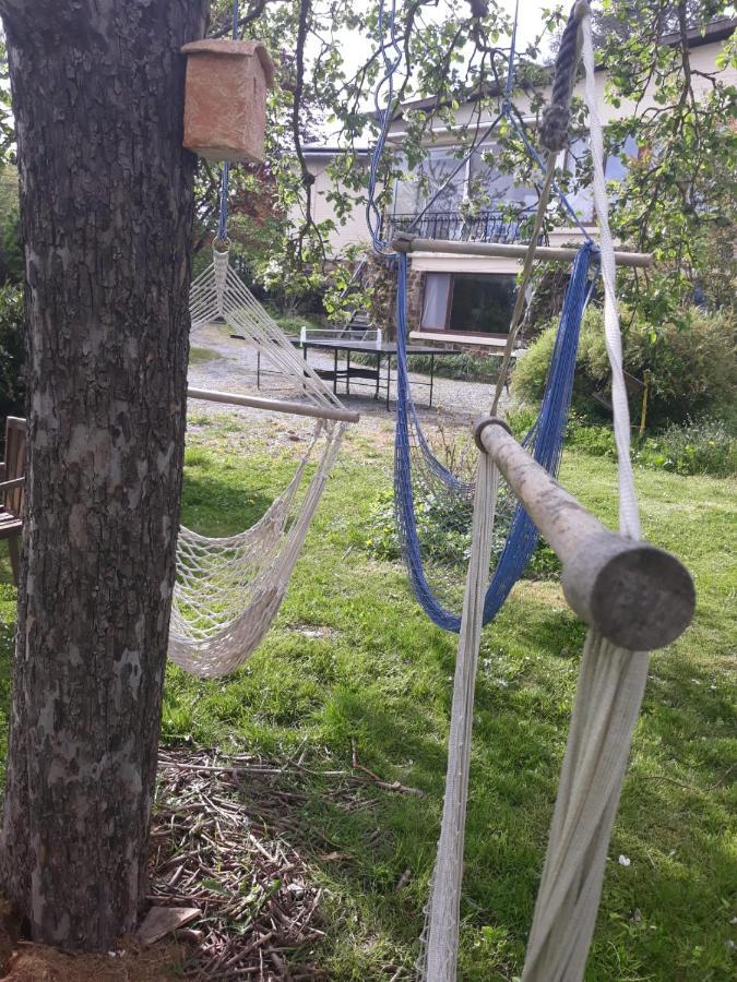 Dinant La Bergeronnette Avec La Chaleur Du Feu De Bois Et Le Jardin Villa Bagian luar foto